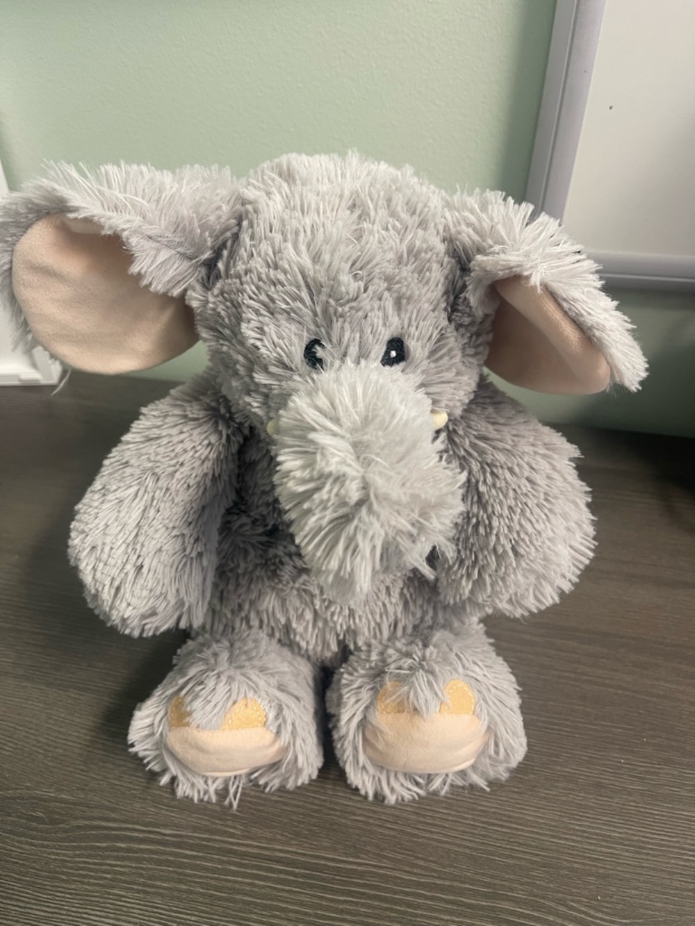 Warmies Microwavable Plush Gray Elephant
